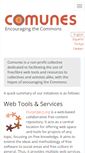 Mobile Screenshot of comunes.org